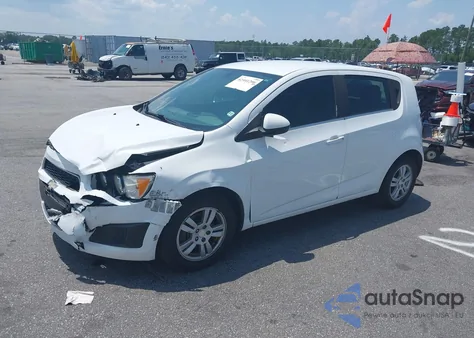 2015 Chevrolet Sonic Lt Auto из США, поврежденный, VIN 1G1JC6SH7F4202782